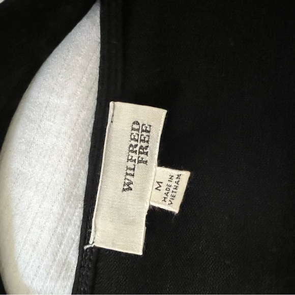 Aritzia Black Wrap Dress, M - Picture 5 of 6